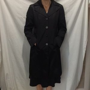 Michael Kors Black Raincoat